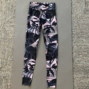 Tropical Print Leggings